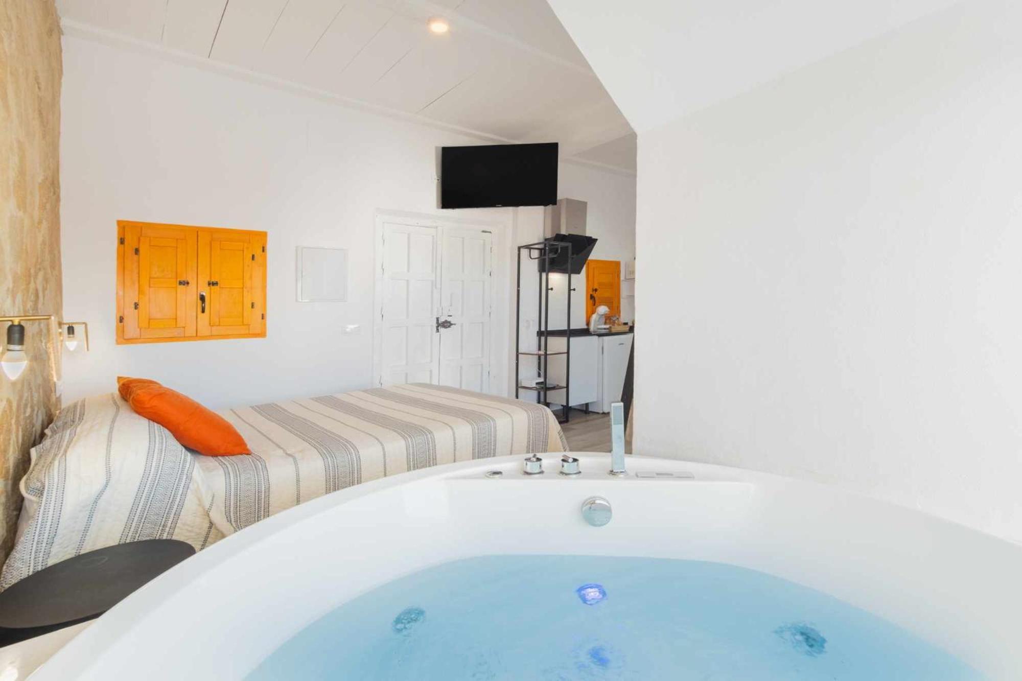 Jacuzzi Amanecer De Plata Decoracion Romantica Chiclana de la Frontera Extérieur photo